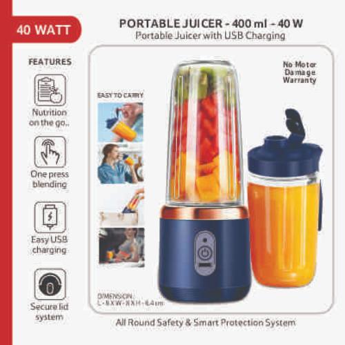 Mini Juicer With Bottle